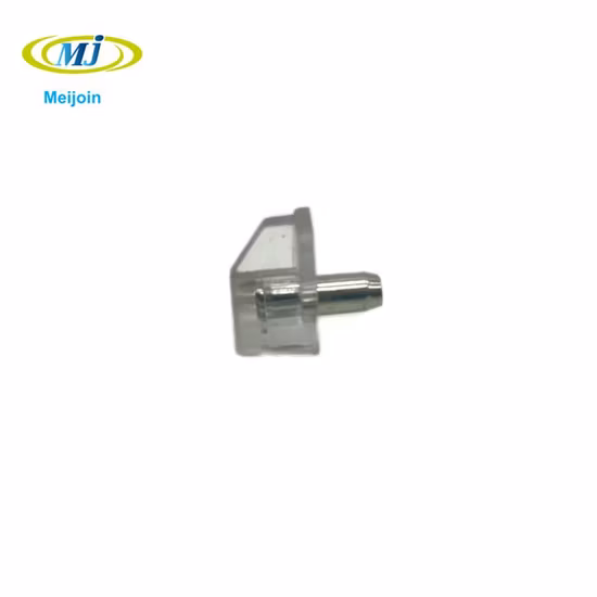 Accessori per mobili Pioli di supporto per ripiani di colore trasparente