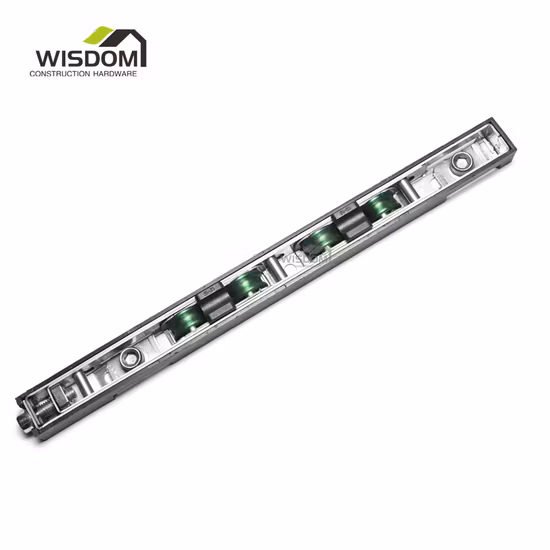 Rullo singolo doppio a quattro ruote per porte e finestre scorrevoli in alluminio