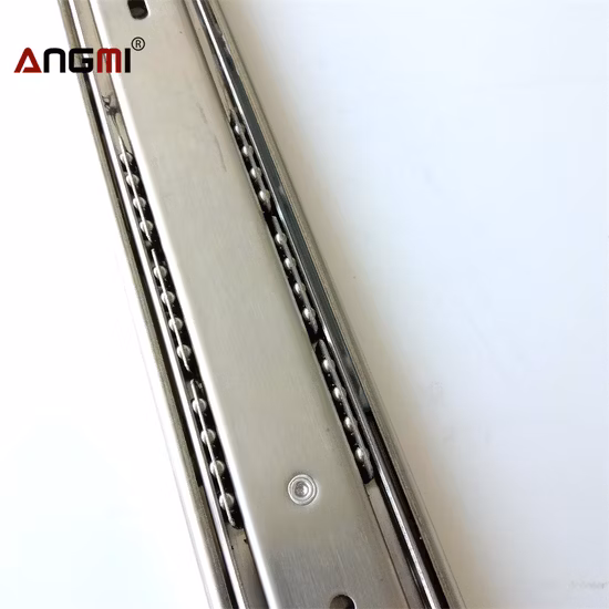 Jieyang più economico 42mm Ferro Regolare Mobili di fabbrica Raccordo resistente Accessori con cuscinetti a sfera in acciaio Guide telescopiche per cassetti